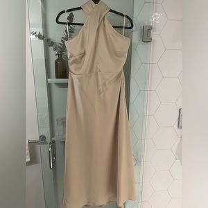 PARK & FIFTH Stanton Dress, Champagne, XL
